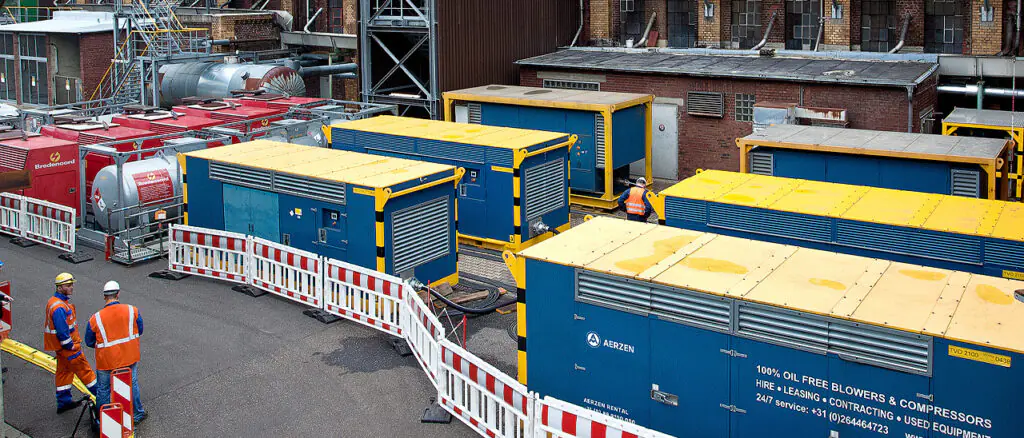 เครื่องเป่าลม AERZEN Rental oil-free สำหรับโรงงานเคมีและปิโตรเคมี ลมปราศจากน้ำมัน Class 0