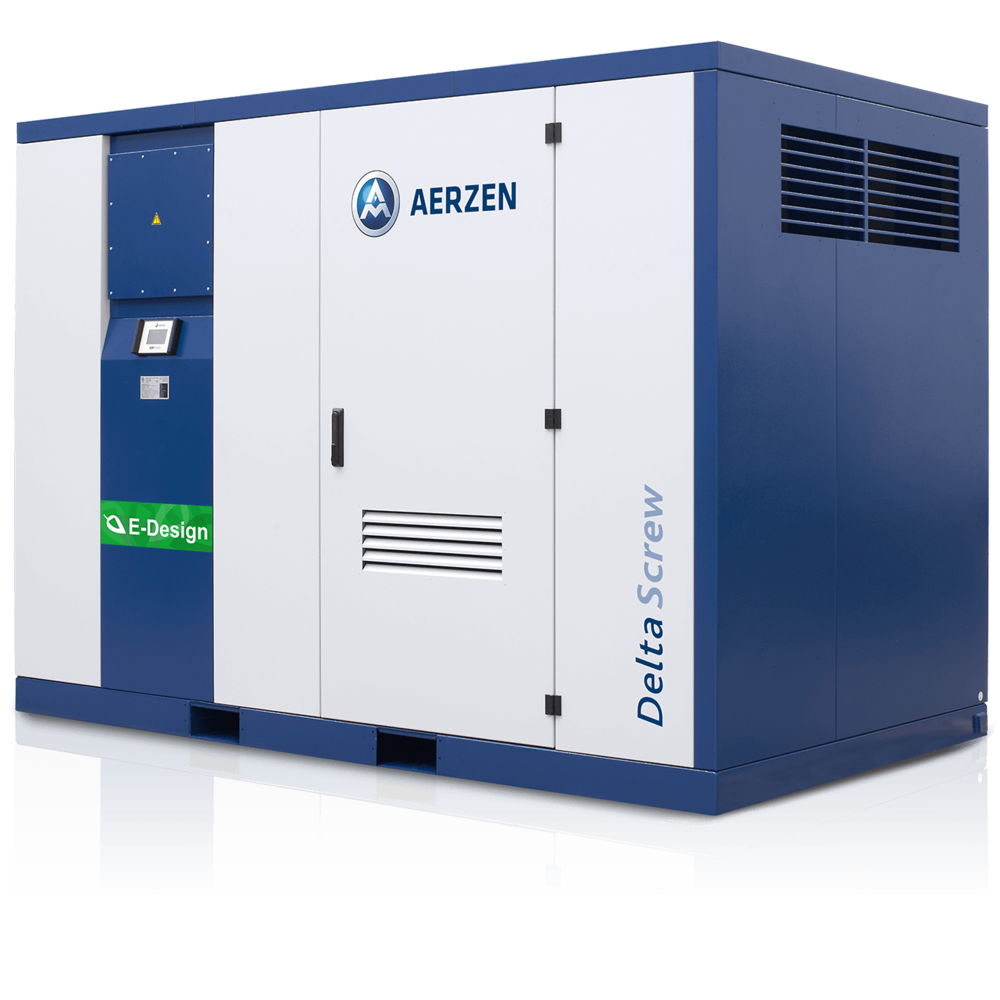 AERZEN Delta Screw VM45E industrial air compressor for rental and temporary plant operation