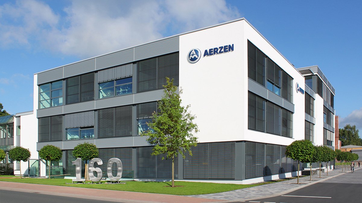 AERZEN 160 ปีแห่งวิศวกรรม Oil-Free Blower และ Compressor — Header HQ Aerzener Maschinenfabrik