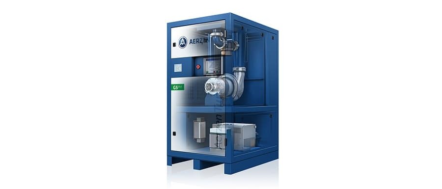 AERZEN Turbo Blower (centrifugal) — มุมมองภายในจาก HQ
