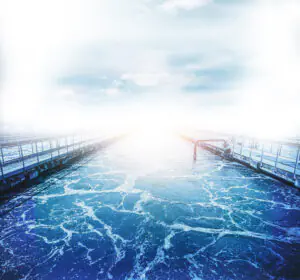 Blog 5 AERZEN oil-free blower installed beside aquaculture pond - diffuser aeration system for shrimp and fish farming Thailand